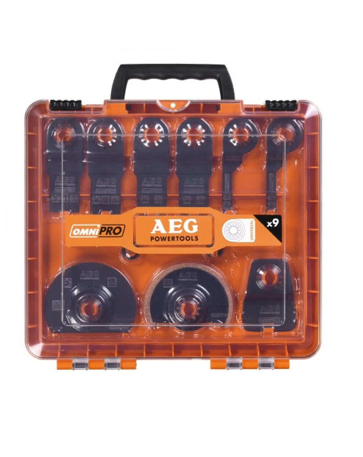 KIT ACCESSORI MULTITOOL 9 PEZZI AEG Amorelegnami